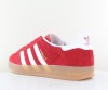 Adidas Gazelle indoor rouge blanc