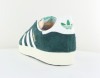 Adidas Gazelle vert forest beige or