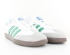 Adidas Samba og blanc vert gomme foncé