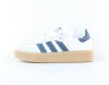 Adidas Samba xlg blanc bleu denim