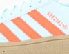 Adidas Spezial turquoise orange fluo gomme