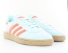 Adidas Spezial turquoise orange fluo gomme