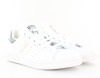 Adidas Stan smith blanc bleu marron or