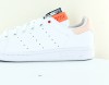 Adidas Stan smith femme blanc saumon orange