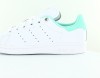 Adidas stan smith blanc turquoise argent