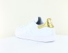 Adidas Stan smith femme blanc or