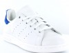 Adidas stan smith poils pony hair BLANC/BLEU