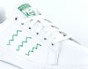 Adidas stan smith zig zag BLANC/VERT