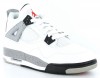 Jordan air jordan 4 white cement gs blanc-gris-cement