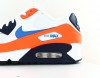 Nike Air Max 90 Essential blanc bleu orange bleu marine