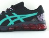 Asics Gel quantum 180 5 gore tex gris noir turquoise rouge violet