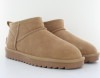 Color Of California Short winter boot tan beige