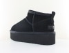 Color Of California Platform winter boot noir noir noir