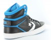 Converse As 12 lea Mid NOIR/BLEU