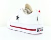 Converse One star platform ox blanc bleu marine