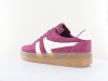 Gola Grandslam suede cerise blanc