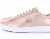 Lacoste Carnaby Evo 118 rose gold blanc