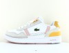 Lacoste Tclip blanc beige rose jaune