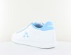 Lecoqsportif Court clean blanc bleu ciel