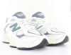 New Balance 9060 blanc gris turquoise