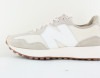 New Balance 327 beige foncé beige gomme