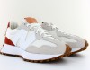 New Balance 327 beige orange blanc