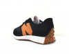 New Balance 327 junior noir orange gomme