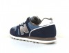 New Balance 373 bleu marine marron blanc