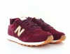 New Balance 373 femme suede bordeaux or gomme