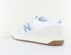 New Balance 480 suede beige blanc bleu ciel