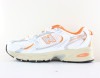 New Balance 530 blanc orange