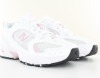 New Balance 530 blanc rose noir