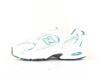 New Balance 530 femme blanc vert brillant argent