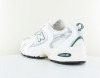 New Balance 530 femme beige blanc vert argent