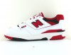 New Balance 550 homme blanc rouge noir