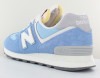 New Balance 574 bleu ciel blanc