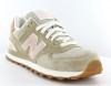 New Balance 574 Femme BEIGE/ROSE