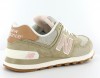 New Balance 574 Femme BEIGE/ROSE