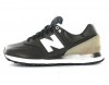 New Balance 574 femme gradient NOIR/BLANC