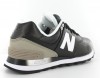 New Balance 574 femme gradient NOIR/BLANC