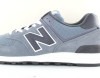 New Balance 574 gris bleu marine blanc