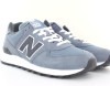 New Balance 574 gris bleu marine blanc