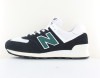 New Balance 574 noir blanc vert