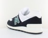 New Balance 574 noir blanc vert