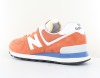 New Balance 574 orange blanc bleu