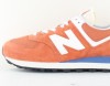 New Balance 574 orange blanc bleu