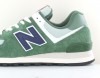 New Balance 574 vert bleu marine blanc rouge