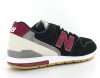 New Balance 996 Nubuck NOIR/BORDEAUX