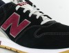 New Balance 996 Nubuck NOIR/BORDEAUX