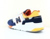 New Balance 997 H bleu blanc noir orange